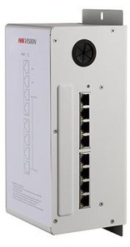 Switch, 8 portów x 100Mbps (6 portów POE, 2 interfejsy kaskadowe LAN), HIKVISION DS-KAD606 HIKVISION